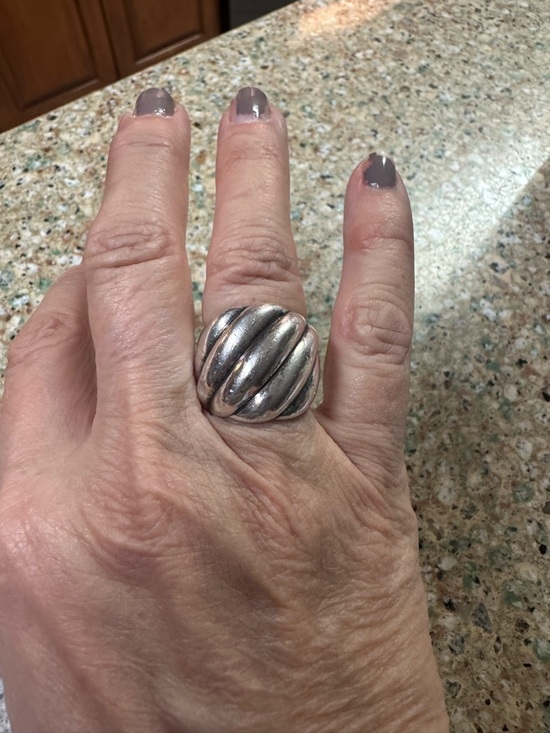 David Yurman Jewelry - David Yurman Size 6 Sterling Silver Statement Ring